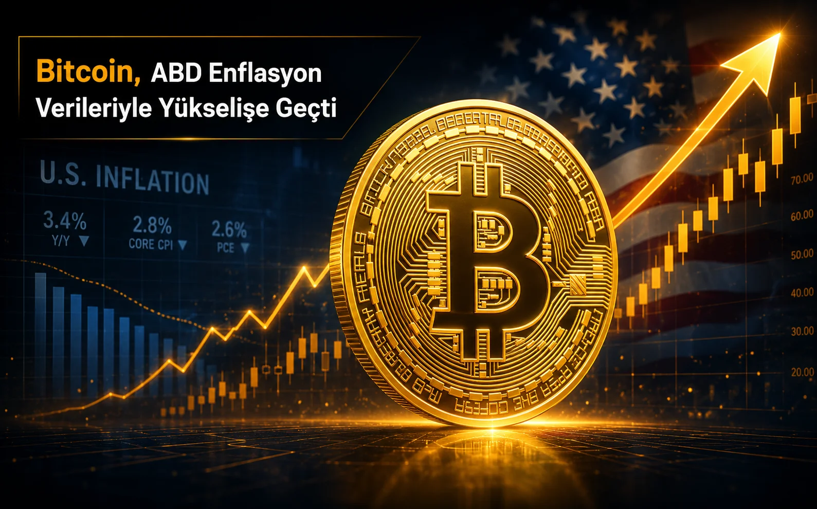 Bitcoin, ABD Enflasyon Verileriyle Yükselişe Geçti